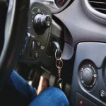 A stuck key in the ignition