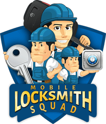 Mobile locksmith boston logo